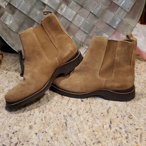 L.L. Bean Suede Leather Chelsea Boots